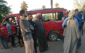 جانب من الحادث 