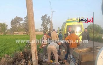 جانب من الحادث 