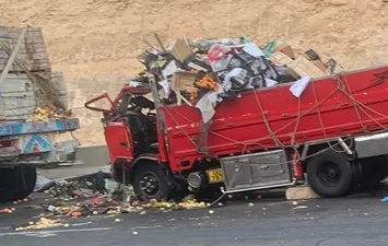 جانب من الحادث 