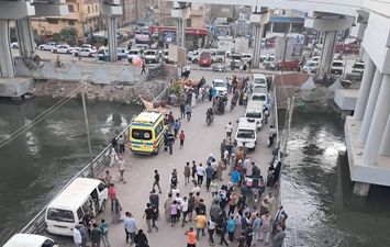 جانب من الحادث 