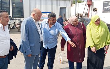 جانب من الحملة التموينية 