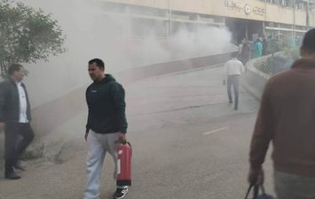 حريق معهد الكبد 