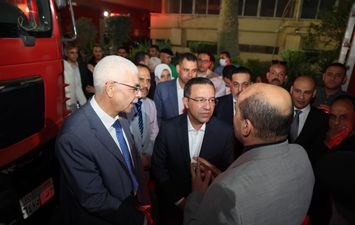 حريق معهد الكبد 