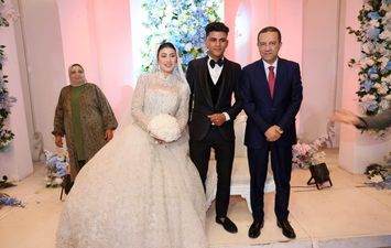 حفل زفاف عروسين ايتام 