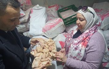  دجاج غير صالح للاستهلاك الآدمي