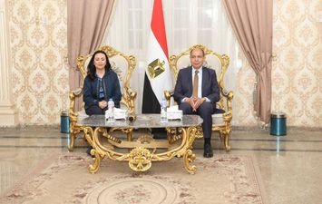 زيارة وزيرة التضامن الاجتماعي للمنيا
