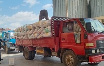 صوامع كفر الشيخ تستقبل الأقماح