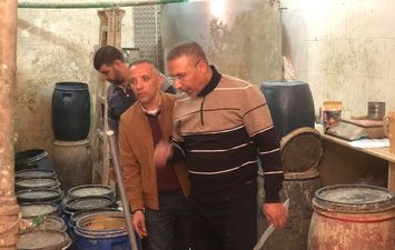 ضبط مصنع طحينة ببنى سويف 