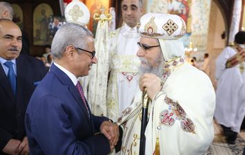 عيد القيامة بمطرانية بنى سويف 