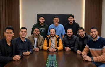 فريق جامعة كفر الشيخ الفائز 