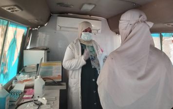 قافلة طبية مجانية بقرية التضامن 