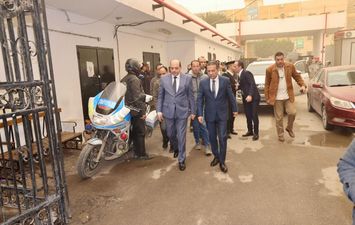 محافظ المنوفية يتابع المصابين 