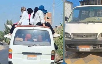  ضبط "سائق ميكروباص البحيرة" بعد فيديو حمولة الموت