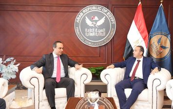 رئيسا هيئة الرعاية الصحية و الرقابة المالية 