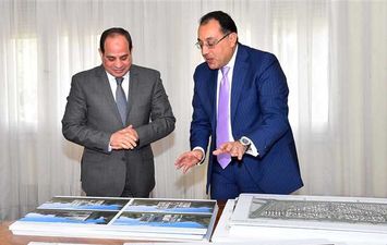 السيسي ومصطفى مدبولي