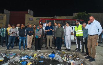 المحافظ خلال الجولة