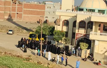جانب من الجنازة
