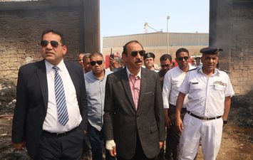 متابعة الحريق