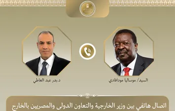وزير الخارجية ونظيره الكيني