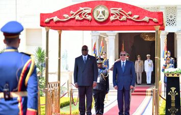 الرئيس السيسي ورئيس جمهورية الكونغو