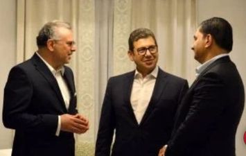 السيد رئيس المخابرات العامة مع رئيس حكومة الوحدة الوطنية