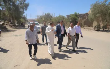 جانب من تفقد قرية المحروسة 