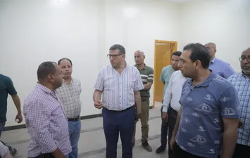 جانب من تفقد مجمع مواقف قنا الجديدة 