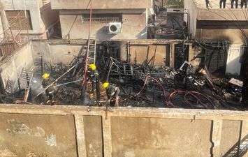 حريق المنوفية 