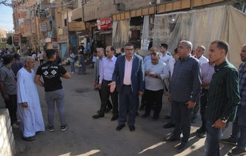 رفع الاشغالات من شوارع دشنا 