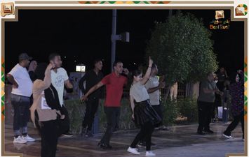 عروض فنية بكورنيش النيل ببنى سويف 