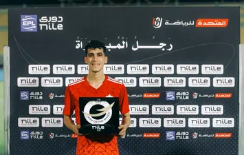 علي حمدي لاعب وسط طلائع الجيش