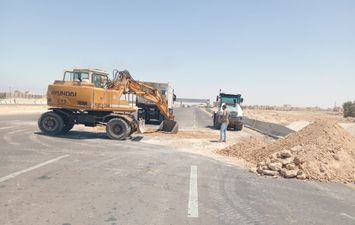 هبوط بطريق مطروح 