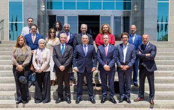 وفد غرفة التجارة والصناعة العربية البرتغالية