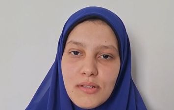 الطالبة سارة جمال الرابعة جمهورية في الثانوية الأزهرية