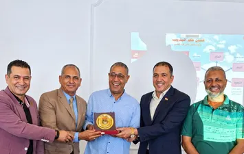 جانب من التكريم 