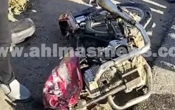 جانب من الحادث 