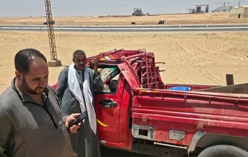 جانب من الحادث 