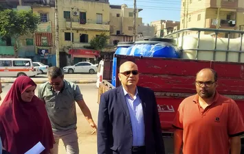 جانب من الحملة التموينية 