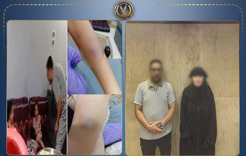 زوج وزوجة في قبضة الأمن 