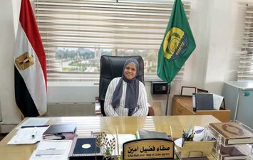 صفاء فضيل الدين رئيس مركز ومدينة التل الكبير بالاسماعيليه 
