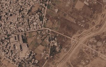 صور فضائية - اسرائيل وغزة
