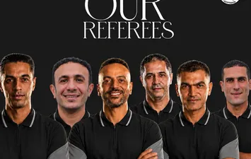 طاقم التحكيم المصري