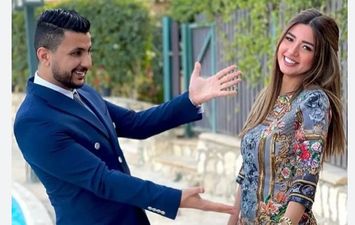 فرح شعبان وعلي غزلان
