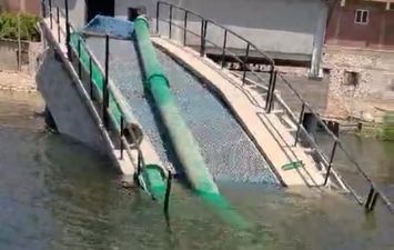 محطة مياه الشرب بقرية الفقاعى 