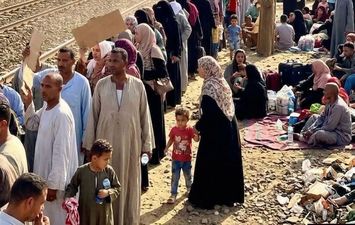 مزلقان القصاصين الجديدة بالإسماعيلية  
