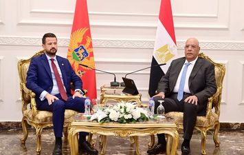 هشام بدوي ورئيس جمهورية الجبل الأسود 