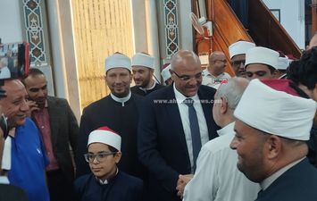 محافظ الإسكندرية في احتفالية المولد النبوي