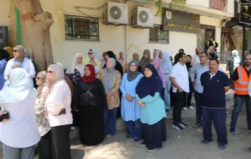 اخلاء ديوان عام محافظة بنى سويف 