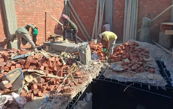 جانب من الازالات 