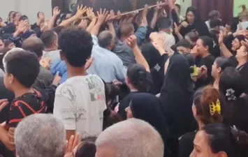 جانب من الجنازة